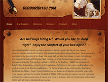 Tablet Screenshot of k9detectives.weebly.com