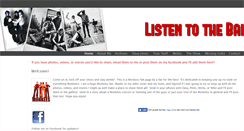 Desktop Screenshot of listentotheband.weebly.com