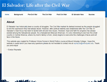 Tablet Screenshot of elsalvadorlifeaftercivilwar.weebly.com