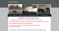 Desktop Screenshot of hollerbackranch.weebly.com
