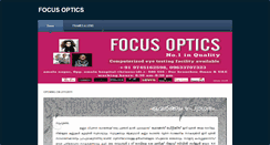Desktop Screenshot of focusoptics.weebly.com