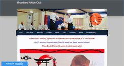 Desktop Screenshot of broadlandaikido.weebly.com