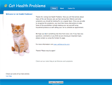 Tablet Screenshot of cathealthproblemssolved.weebly.com