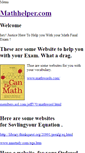 Mobile Screenshot of mathheper.weebly.com