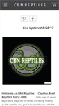 Mobile Screenshot of cbnreptiles.weebly.com