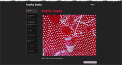 Desktop Screenshot of kraftykoala.weebly.com