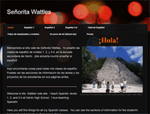 Tablet Screenshot of mswattles-spanish.weebly.com