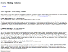 Tablet Screenshot of horseridingsaddles.weebly.com