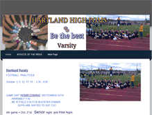 Tablet Screenshot of hartlandpom.weebly.com