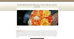 Desktop Screenshot of bridesmaiddresses.weebly.com