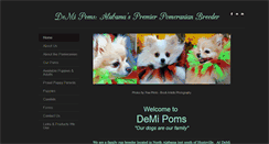 Desktop Screenshot of demipoms.weebly.com