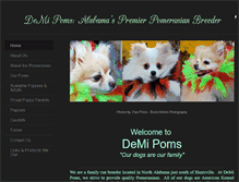 Tablet Screenshot of demipoms.weebly.com