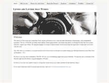 Tablet Screenshot of lensesarelouderthanwordspronino.weebly.com