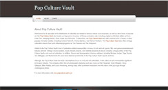 Desktop Screenshot of popculturevault.weebly.com
