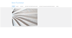 Desktop Screenshot of bestfootwear9a.weebly.com