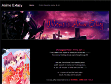 Tablet Screenshot of animeextacy.weebly.com