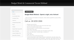 Desktop Screenshot of budgetmotelmidland.weebly.com