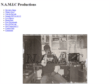 Tablet Screenshot of namicproductions.weebly.com
