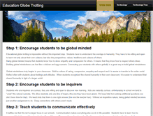 Tablet Screenshot of eduglobetrotting.weebly.com
