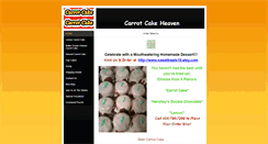 Desktop Screenshot of carrotcakeheaven.weebly.com