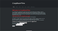 Desktop Screenshot of crazyrazorfilms.weebly.com