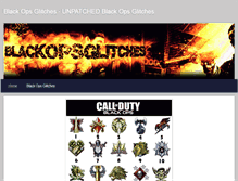 Tablet Screenshot of black-ops-glitches.weebly.com