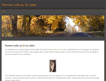 Tablet Screenshot of femme-nulle-au-lit-video.weebly.com