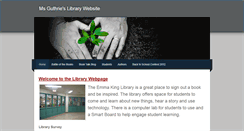 Desktop Screenshot of emmakinglibrary.weebly.com
