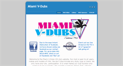 Desktop Screenshot of miamivdubs.weebly.com