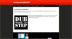 Desktop Screenshot of nothingbutdubstep.weebly.com