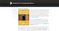 Desktop Screenshot of download-itscomplicatedmovie.weebly.com