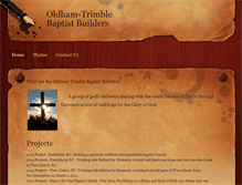 Tablet Screenshot of baptistbuilders.weebly.com