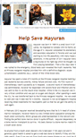 Mobile Screenshot of helpsavemayuran.weebly.com