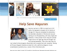 Tablet Screenshot of helpsavemayuran.weebly.com