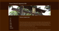 Desktop Screenshot of frasersenseisclass.weebly.com