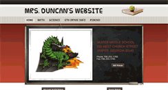 Desktop Screenshot of mrsduncanswebsite.weebly.com