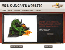 Tablet Screenshot of mrsduncanswebsite.weebly.com