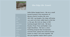 Desktop Screenshot of blueridgemtnkennels.weebly.com