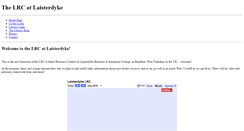 Desktop Screenshot of laisterdyke.weebly.com