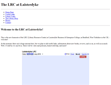 Tablet Screenshot of laisterdyke.weebly.com