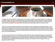 Tablet Screenshot of abconsultants.weebly.com