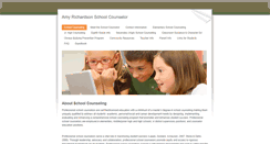 Desktop Screenshot of amyrichardsonschoolcounselor.weebly.com