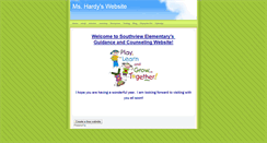 Desktop Screenshot of katehardy.weebly.com