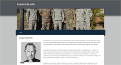 Desktop Screenshot of leaderskill.weebly.com