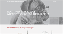 Desktop Screenshot of pawsitivelypetrageous.weebly.com