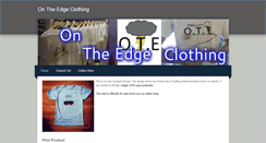 Desktop Screenshot of ontheedgeclothing.weebly.com