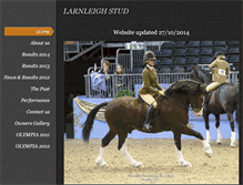 Tablet Screenshot of larnleighstud.weebly.com