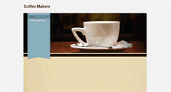 Desktop Screenshot of coffeemakershq.weebly.com