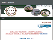 Tablet Screenshot of prairiewoods08.weebly.com