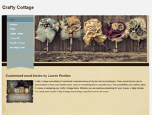 Tablet Screenshot of craftycottage.weebly.com